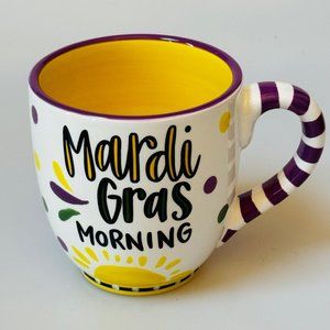 Kalyn Dunks for GLORY HAUS Coffee Cup “Mardi Gras Morning”